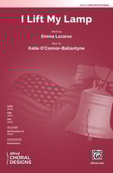 I Lift My Lamp SATB choral sheet music cover
